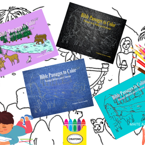 Bible Passages to Color (Coloring Book)
