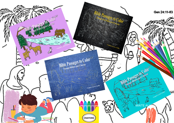 Bible Passages to Color (Coloring Book)